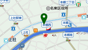 カフェテラスKの地図画像