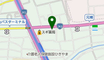 美加の地図画像