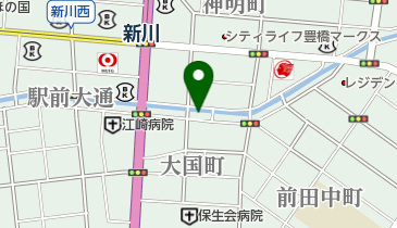 クローバーの地図画像