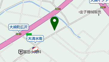 サンセットの地図画像
