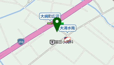 浪の地図画像