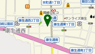 亀屋の地図画像