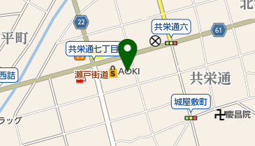 ゴシボ 瀬戸店の地図画像