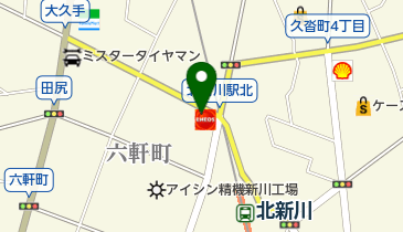 ワンスモアの地図画像