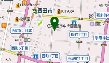 Cafe de GOYAの地図画像