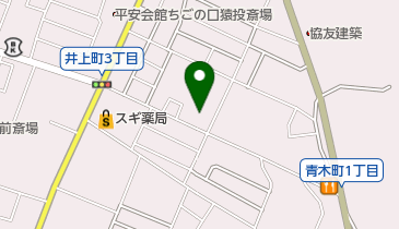 ヒルトン 青木店の地図画像