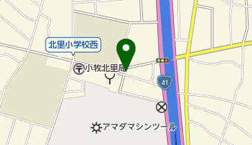 カフェアビイロードの地図画像