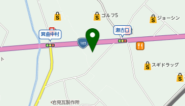 カフェ ポアロの地図画像