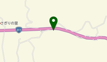 cafe茶和の地図画像