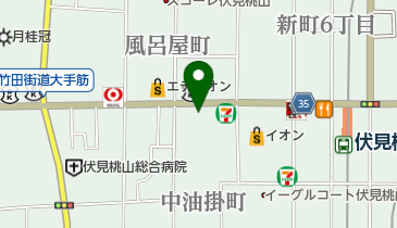 油長茶舗 茶寮 油長の地図画像