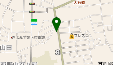 カフェともの地図画像