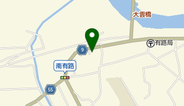 画廊喫茶cafe らくがきの地図画像