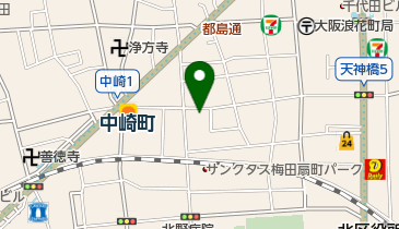 喫茶 まりもの地図画像