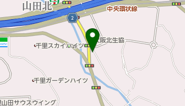 向日葵の地図画像