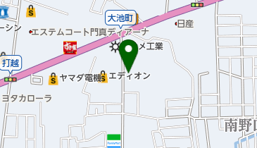 喫茶九番館の地図画像