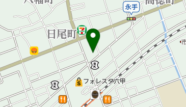 信州安曇乃の地図画像