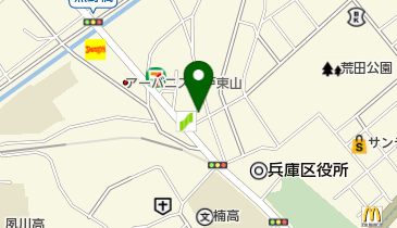 東山の地図画像
