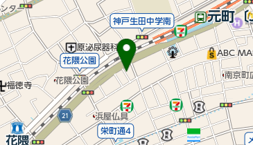 茶房まどかの地図画像