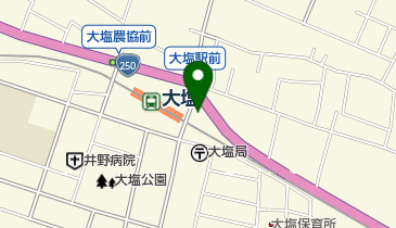 フラワーの地図画像