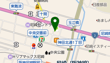 灘の地図画像