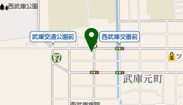 喫茶まりやの地図画像