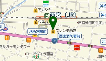 あかねやの地図画像