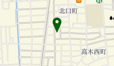 カフェフラットの地図画像