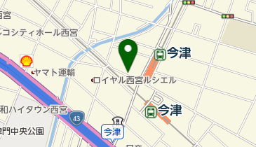 可否茶館の地図画像