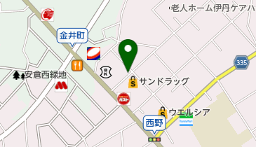 ファニーの地図画像