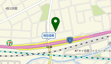 ぶどうの木自家焙煎の地図画像