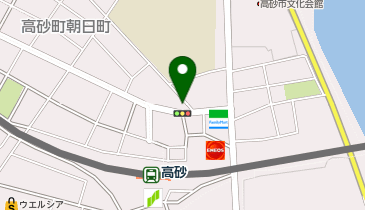 明日香高砂店の地図画像