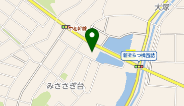 Cafeみささぎの地図画像