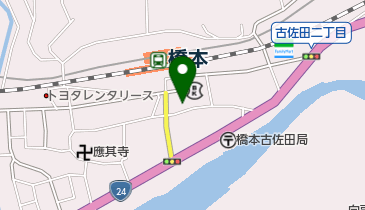 パーラー美花の地図画像