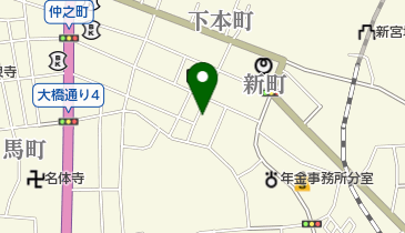 ウォールナッツの地図画像