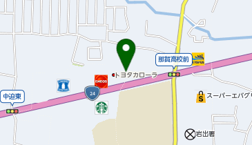 カフェ&レスト紀和の地図画像