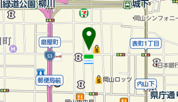 キヤッスルの地図画像