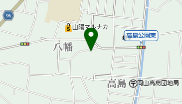 軽食喫茶三雅の地図画像