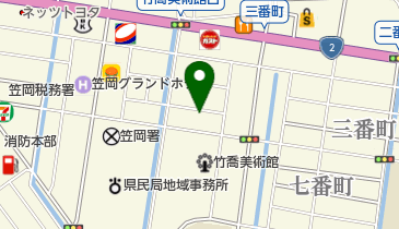 ナカネ喫茶の地図画像