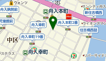 うね喫茶の地図画像