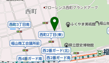 カフェ水蓮の地図画像