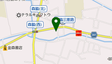 シダの地図画像