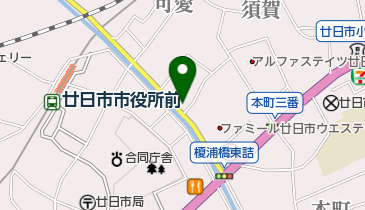 くさぶえの地図画像