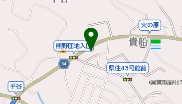 ギャラリー喫茶 スペースぶなの森の地図画像