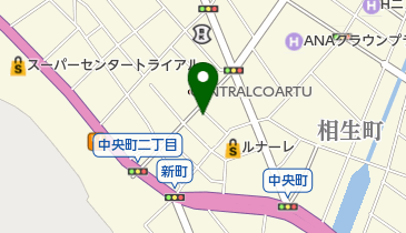 はと家中央町店の地図画像