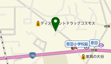 ホットポイントの地図画像