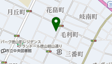 花の木の地図画像