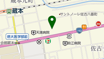 キッチンなかがわの地図画像