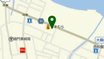 カフェ レストランナポレオンの地図画像