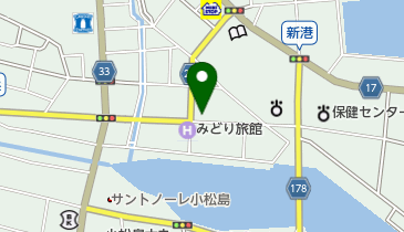 ニジョーの地図画像