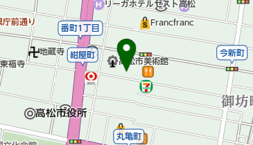 三光館の地図画像